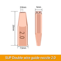 Double Wire Guide Nozzle 2.0