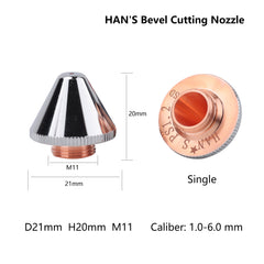 HANS 3D D21 Single Chrome