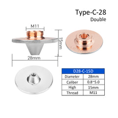 Type C D28 Double Chrome